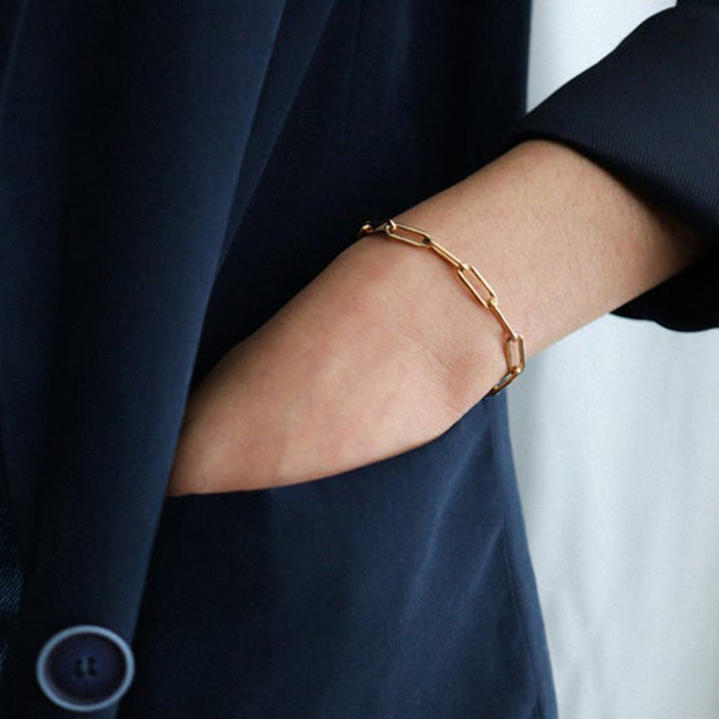 Elegancka bransoletka łańcuszkowa Archen