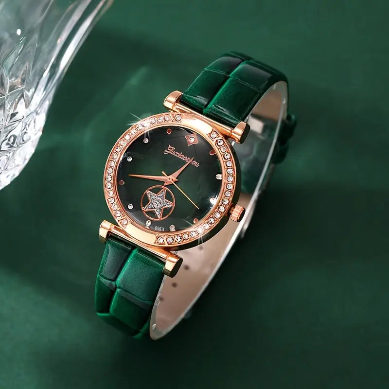 Zestaw biżuterii Verdantra Timecourt | Złoto