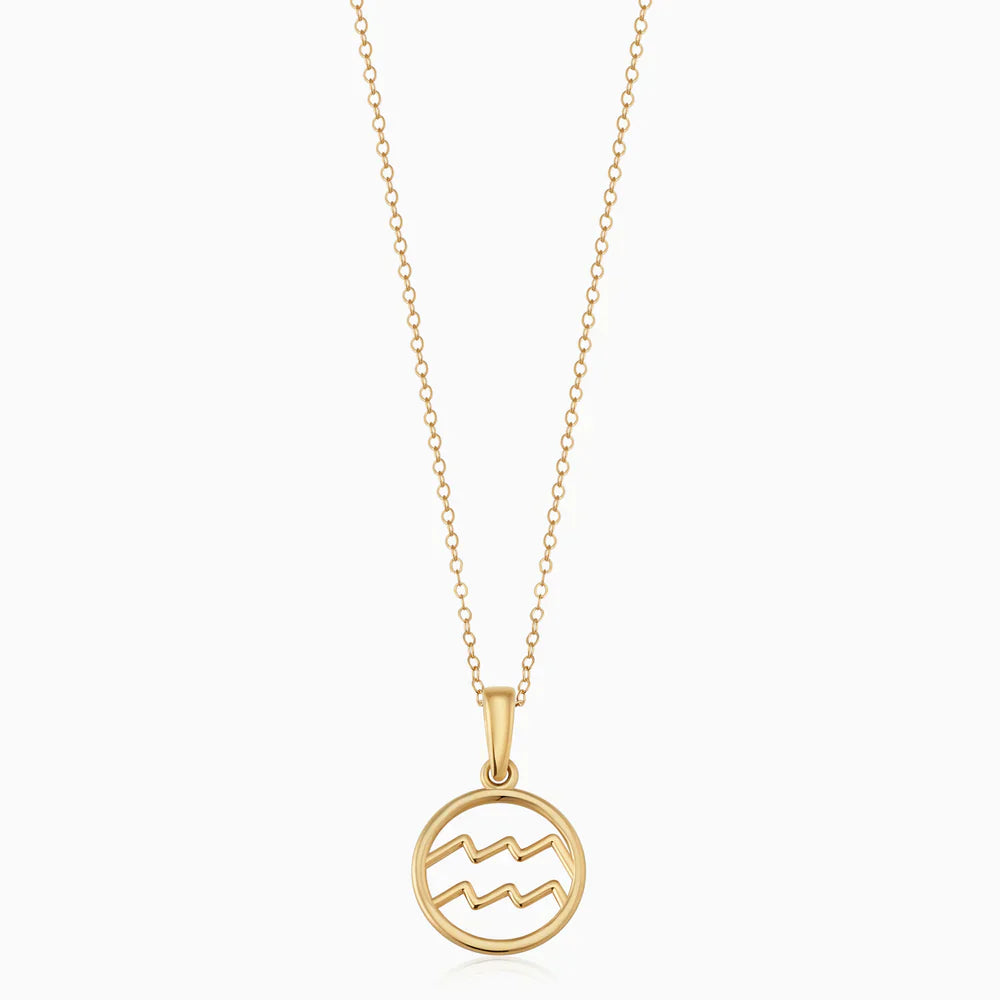 Naszyjnik ze znakiem zodiaku | Złoty
