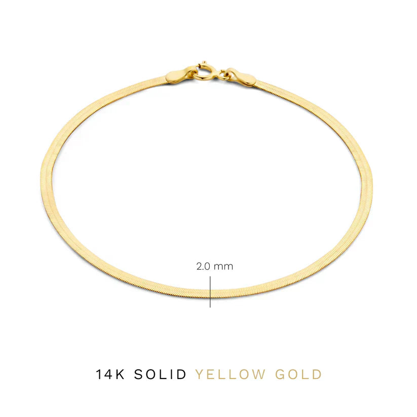 Bransoleta Soleil Serpent | Złoty